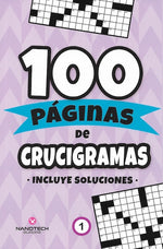 100 páginas de crucigramas: Vol. 1