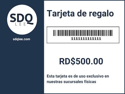 Tarjeta de regalo (500)