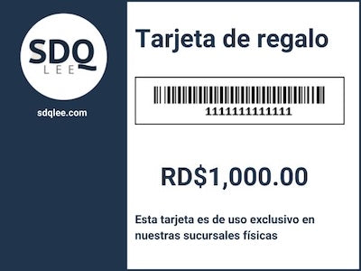 Tarjeta de regalo (1,000)