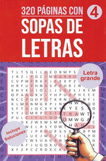 320 páginas con sopas de letras: Vol. 4