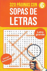 320 páginas con sopas de letras: Vol. 6