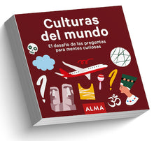 Cargar imagen en el visor de la galería, Culturas del mundo: El desafío de las preguntas para mentes curiosas
