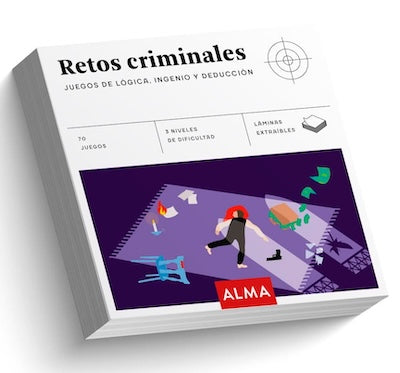 Retos criminales: Juegos de lógica, ingenio y deducción