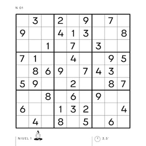 Sudoku nivel fácil para relajarse con los números