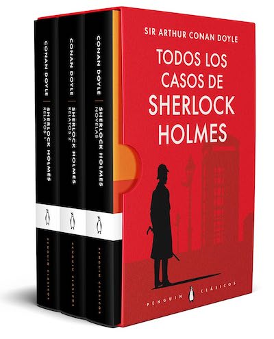 Estuche Todos los casos de Sherlock Holmes (BOL)