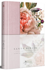 Santa Biblia (Rosada con flores) (Reina-Valera 1960) (TD)