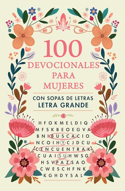 100 devocionales para mujeres con sopa de letras