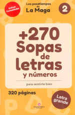 270 sopas de letras y números para sentirse bien: Vol. 2