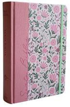 Cargar imagen en el visor de la galería, Biblia de apuntes (Rosado con flores) (Reina-Valera 1960) (TD)
