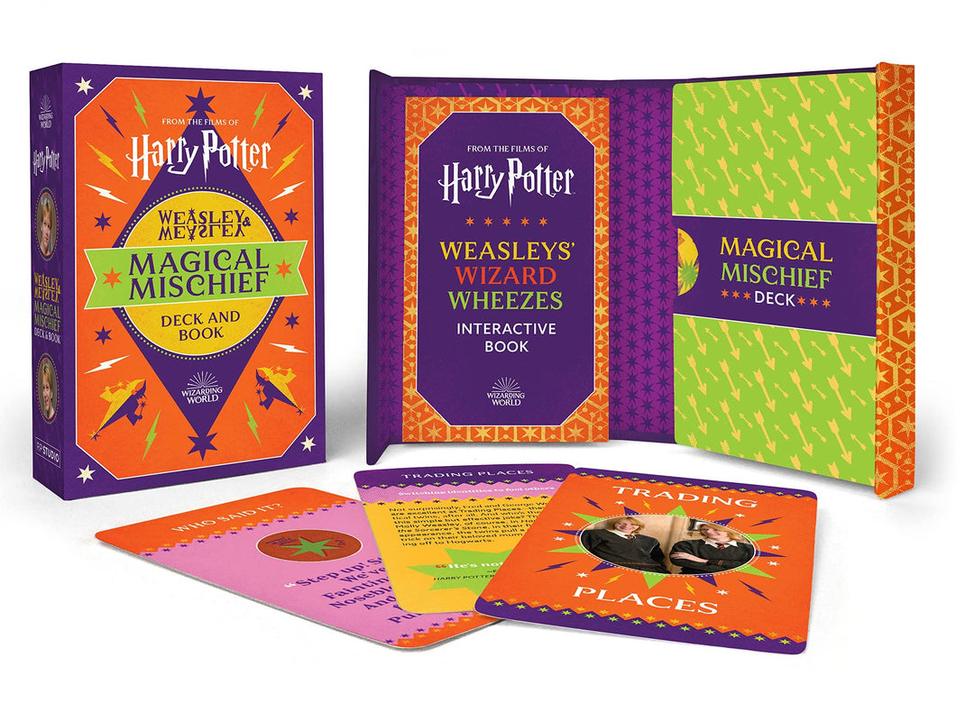 Harry Potter: Weasley & Weasley Magical Mischief Deck and Book