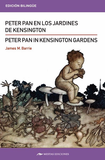 Peter Pan en los jardines de Kensington (Bilingüe) (BOL)